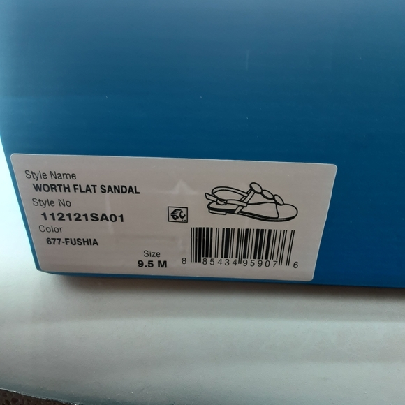 Jack Rogers Worth Flat Sandals Women's 9.5M Pink Fuchsia Thong - Picture 9 of 9